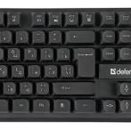 Комплект, клавиатура+мышь, Defender Milan C-992 USB black