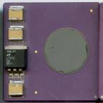 Процессор 486 Intel OverDrive DX40DPR100 100MHz A4,USA, оторван радиатор, допаяны две ноги керамика "!"