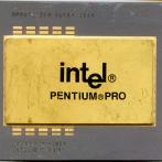 Процессор Intel Pentium PRO 200Mhz 256K BP80521200 SU104 Malay золото "!"