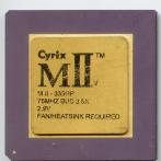 Процессор Socket-7 Cyrix MII-333GP 75Mhz золото "!"