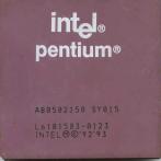 Процессор Socket-7 Intel Pentium 150MHz A80502150 SY015 Malay керамика "!"