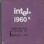 Процессор Intel i960 A80960CA33 162-pin PGA Malay золотой тыл керамика "!"