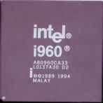 Процессор Intel i960 A80960CA33 162-pin PGA Malay черный тыл керамика "!"