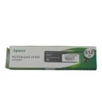 Накопитель SSD M.2 2280 512Gb Apacer AS2280P4X-1 Client, AP512GAS2280P4X-1, NVME PCIe 3.x x4