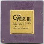 Процессор Socket-370 CyrixIII-500MHz VIA Taiwan золото "!"