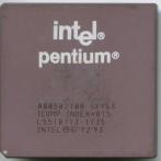 Процессор Socket-5,7 Intel Pentium 100MHz A80502100 SX963 Malaysia керамика "!"