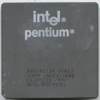 Процессор Socket-5,7 Intel Pentium 120MHz A80502120 SY033 без страны керамика "!"