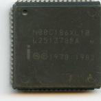 Процессор Intel 186 N80C186XL10 "!"