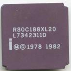 Процессор Intel 80188 R80C188XL20 CLCC68 "!"
