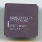 Процессор Intel 80186 R80C186XL25 CLCC68 "!"