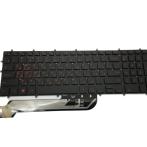 Клавиатура для Dell Inspiron G3 15-5565, 15-5570, 15-7566, 17-5775, 15-3579, 14 Gaming 7566, 7567 черная, кнопки красные, с подсветкой, KBD-DE-60