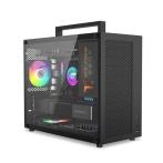Корпус Fish Nest S5MAX black, без б/п, mATX