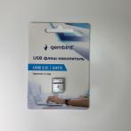 Флешка USB 64Gb, USB 2.0, Gembird GFL - 2.0-64 mini, white