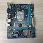 Материнская плата S-1155 GigaByte GA-H61M-S1 rev 2.1 H61/SVGA/2xDDR3/GbLAN/Sb/mATX без планки "!"