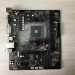 Материнская плата S-AM4 Gigabyte GA-A320M-DS2 AMD A320/2DDR4/PCI-E/VGA/DVI-D/USB3.1/GLAN/Sb/mATX без планки "!"