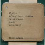 Процессор Socket-2011-3 Intel i7-5820K 3,3-3,6,GHz, 6 core Haswell-E SR20S Malay 140W "!"