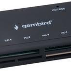 Картридер внешний Gembird FD2-MSD-4, USB2.0, считыватель SD, TF,XD,MS,M2,CFкабель 50см