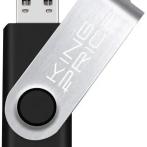 Флешка USB 64Gb, USB 2.0, KingPrice KPFD2 black