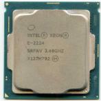 Процессор Intel Xeon E-2224 3.4, 4.6, Ghz, Socket 1151/8Mb/4x Core, SRFAV, без видеоядра, серверный "!"
