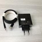 Блок питания для Huawei Type-C, 65W, 5V-2A, 9V-2A, 12V-2A, 15V-3A, 20V-3.25A, с вилкой, USB-C кабель в комплекте, чёрный, ORG, ADP-HW-01