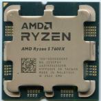 Процессор AMD Ryzen 5 7600X 3.7, 5.0, GHz, Socket AM5/32Mb/6x, 12x, Core "!"