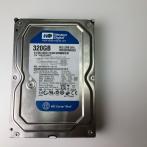 HDD диск 3,5" с дефектом WD 320 Gb SATA, 3 бэда "!"