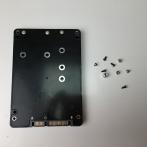 Переходник-корпус 2.5", M.2 SATA to SATA3, пластик, черный