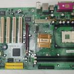 Материнская плата S-478 Epox EP-4PLA3I i848 2xDDR/Sb/Lan/SATA ATX без планки "!"