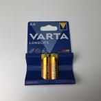 Батарейка Varta Long Life AA, 2шт
