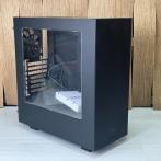 Корпус ATX без блока питания игровой NZXT S340 со стеклом, 4 вентилятора без подсветки чёрный "!"