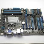 Материнская плата S-1155 ASUS P8Z77-V LX 4xDDR3/PCI-E/GbLAN/Sb/VGA/DVI/HDMI/USB3.0/ATX, без планки "!"