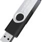 Флешка USB 64Gb, USB 2.0, KingPrice KPFD2 black