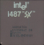 Сопроцессор 487 Intel A80487SX SZ494 A4, USA, керамика "!"- sn: 216104