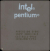 Процессор Socket-5,7 Intel Pentium 100MHz A80502100 SY007 USA,A4, керамика "!"- sn: 215030