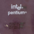 Процессор Socket-5,7 Intel Pentium 133MHz A80502133 SY022 Philippines керамика "!"- sn: 235375