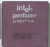 Процессор Socket-7 Intel Pentium-166MMX A80503166 SL27K Philippines керамика "!"- sn: 214473